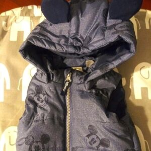 H&M Mickey Puffer Vest
